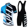 Cycling Jersey Sets Professional Team Bicycle Jersey Set Summer Short Sleeve Ademend heren MTB Bicycle Clothing Maillot Rope Ciclismo Uniform Set 230414