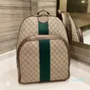 Designer Rucksack Geldbörse Doppelte Schultergurte Rucksäcke Damen Geldbörse Ledertaschen Lady Plaid Purses Duffle Luggage