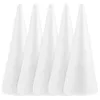 Party Decoration 12 Pcs Nativity Crafts Kids Cones Cake Ornament DIY Christmas Tree Cone Craft Foam Painted