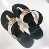 Women slippers flip flops stylish slipper fashion classics sandal slipper flat shoes with box