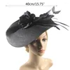 Chapeaux 95AB Femmes Papillon-Fleurs Derby Chapeau Kentucky Fascinator Pillbox Bandeau Pour Cocktail Tea-Party Femme Église Casquette