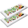 Pooltillbehör Uppblåsbar isbuffésallad som serverar brickor Drickshållare Cooler BBQ Picnic Party Supplies FG66292Y