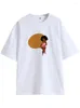 Roupas étnicas estampas africanas Vintage Black Girl Feminino Camisetas de desenho animado de verão Casuais de manga curta Tops gráficos