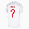 22 23 POLAND Soccer Jerseys National Team Retro 1982 Polonia LEWANDOWSKI MILIK PISZCZEK PIATEK GROSICKI Jersey Football Shirts Home Away Men Kids Kit Uniforms