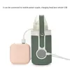 Bottle Warmers Sterilizers# Milk Bottle Warmer Bag Adjustable Electric USB Baby Pouch Heater Travel 231116