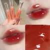 Brillant à lèvres 6 couleurs eau lumière hydratant miroir glaçure étanche non collant tasse rouge liquide rouge à lèvres coréen maquillage cosmétique