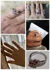 Pierścień Solitaire Huitan Stylowe pierścionki żeńskie Silverplate podwójne w kształcie serca Cubic Zircons Wedding Pierdzież dla kobiet Dziewczyny Miły prezent na urodziny 231116