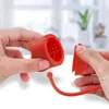 Rose Shape Tea Siles Silicone Teas Infuser Home Coffee Vanilla Spice Filter TEA PAG TEAWARE REBERSABLE