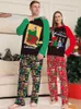 Roupas combinando para a família Natal Família combinando roupas Pijamas Conjunto de roupas com estampa de desenho animado Mãe Criança Filha Xmas Family Look Pijamas Pijamas 231117