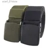 Cinture 3.8X120cm UNISEX Fibbia automatica Nylon Esercito Tattico Cintura da uomo Cintura militare Cinture di tela Outdoor Str Cintura militare per uomoL231117