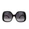 Lunettes de soleil designer New Toad Large Frame Sunglass Fashion ins Net Red Star lunettes de soleil pour hommes et femmes 2KC0