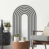 Wall Stickers Bohemia Arch Rainbow Large Wall Sticker Removable Vinyl Peel and Stick Wall Decal Mural Living Room Bedroom Interior Home Decor 230417