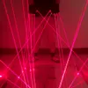 Luvas a laser de novidade DJ Disco Multi-Line 4 Heads Luz do feixe para Finger Halloween Chralth Party Club Club Stage Dancing Show