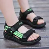 Sandals Summer Children Sandals Fashion Sneakers Boy Girls Outdoor Beach Shoes Kids NonSlip Footwear Sandals 230417