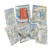 Pet Laser Packaging Bag Aluminium Foil Bag Återställbar väska påsar Telefontillbehör Kosmetisk JTRHF
