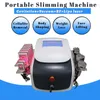 40k Ultrasonic Cavitation Fat Massager Body Slimming Machine Portable Design Gray Home Use