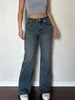 Damesjeans Vintage 90s Straight Casual Baggy Jeans dames Y2K kleding denim broek kleding vrouwelijk hoge taille broek streetwear kleding 230417