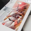 Mouse Pads Apoios de Pulso Anime Zero Two Darling in the Franxx Mouse Pad Gaming XL Grande Novo Mousepad XXL teclado Tapete Macio Antiderrapante PC Mouse Pads YQ231117