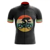 Camicie ciclistiche top per ciclismo maglia a manica corta di qualità per biciclette camicie da uomo in bicicletta MTB Bicycle Slim Top Abbigliamento QuickDrying 230417