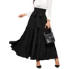 Skirts Women's Elegant High Waist Skirt Tie Front Pleated Maxi Cow Print For Women Mini Plaid Jumpsuit