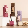 Lip Gloss Cartoon Cute Matte 1/4Pc Makeup Set Velvet Liquid Lipstick Lasting Chestnut Mud Mousse Non-stick Cup Tint Clay