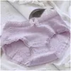 Külot 4pc/Lot Bebek Kız Çamaşırı Pamuk Çocuk Kısa Kısa Kısa Kısacası Underpants 9-20y A000-4 Damla Teslimat Doğum Giysileri DHP3X