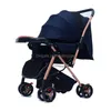 Poussettes # Luxe bébé poussette pliant léger double face portable poussette landau confort pour né livraison directe enfants maternité Dhry4