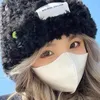 Beanieskull Caps Fluffy Fur Hat Women Soft Plush Winter Warm Ear Protection Cap Colorful Buttons Outdoor Snow Coldsof Version Benines 231116