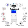 Mais novo 10 em 1 Aqua Peeling Deep Cleaning Skin Care System RF Ultrasonic Aqua Peeling Hydra System Dispositivo facial.