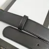 Cintura di design per uomo Cinture di design da donna di lusso Pelle nera Business Donna Classica grande fibbia in oro Pelle di vacchetta Larghezza 2,0 cm 3,0 cm 3,4 cm 3,8 cm Con confezione regalo