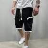 Shorts masculinos academia de verão short short rápido fitness streetwear masculino calça curta homens homens com vários bolsos esportivos casuais cargo de quadril curto 230417