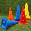 Andra idrottsartiklar 5 datorer Tillbehör Fotbollsträningsutrustning Blue Soccer Tool Hollowed Cones Orange Sports mål Universal Practice Icons 231116