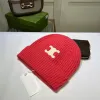 Yün Beanie Hats Kafatası Kapakları Tasarımcı Mektuplar Erkek Kadınlar İçin Örme Kapaklar Moda Tasarımcısı Unisex Casquette Kış Beanie G2311178Z-6