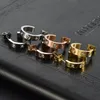 Biżuteria Kolczyki 925 Sterling Srebrne kolczyki projektant dla kobiet Kolczyka projektanci biżuterii Moissanite Carring Man Vivenne Westwood Układki Złote Earing