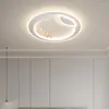 Chandeliers Simple Wrought Iron Ceiling Lights Flat-panel Living Room Bedroom Dining Whole House Package LED Lamp