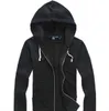 Vestes pour hommes de haute qualité petit cheval polo sweats à capuche automne hiver décontracté avec une veste de sport à capuche sweat à capuche pour homme Men's Jackets