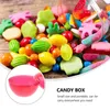 Emballage cadeau 36 pièces enfants jouet verre récipient couvercle boîte de noël jouets en peluche bonbons bijoux en plastique pommes seau