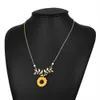 Colares de pingentes delicados colar de gargantilha de pingente de girassol para mulheres imitação criativa pérolas de jóias de jóias acessórios Z0417