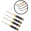 Tornavida 4pcs rjx hex top ipucu 1.5 2.0 2.5 3.0mm Vidalı Yenme Pimi FPV RC Modelleri Araba Tekne Uçak 230417