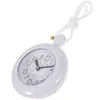 Wall Clocks Outdoor Tabletop Decor Bathroom Waterproof Clock Hanging Adorn Sports Water-proof Simple White Plastic