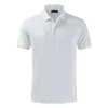 メンズポロス100％綿最高品質夏のメンズポロスシャツスポーツウェアティーXS-5XLソリッドカラー短袖ポロスホムファッション服230417