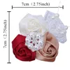 Decorative Flowers European American Promotions Groom Suit Lapel Pin Man Men's Corsage Rhinestone DIY Wedding Dress Accessories XH050