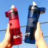 бутылка с водой спортивные бутылки с водой большие мощности Sippy Cup Plaalty Plablet Plascustaintant Water Cup Cup Cup для детей вмятины для мужчин P230324