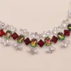 Anhänger Halsketten Europäische und amerikanische Mode Bunte Halskette in Bonbonform Coole Damen Hochzeit Schmuck Accessoires