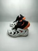 Kids Foams Sandals Runner Boys Sapatos Crianças Casual Correção de tênis ao ar livre Sandália jovem treinadores de campainha para crianças em idade pré -escolar EVA Black White Orange Sport Shoe