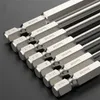 Screwdrivers 7Pcs Ball End Hex Screwdriver Bits Set SAE 5/64-5/16 Inch 100mm S2 Alloy Steel Magnetic Ball Head Driver Bit 230417