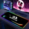 Mouse Pads Wrist Rests Mousepad Xxl Game Redragon Computer Accessories LED Mouse Pads RGB Desk Pad Deskmat Gaming Gamer Mat Anime Office Mouse Mats YQ231117