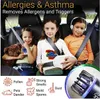 Telefonladdare Car Air Purifier Ionizer - 12V plug -in jonisk anti -mikrobiell bildeodorizer med dubbel USB -laddare - röklukt, husdjur och livsmedelslukt, virus eliminator för bil