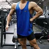 Tanktops voor heren 2022 Gym Workout Mouwloos shirt Heren Bodybuilding Hardloopkleding Fitness Sportkleding Spier Voor mannelijk Y-back tanktop T230417