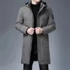 Vestes pour hommes Top Qualité Hiver Épaissir Marque Designer Casual Mode Outwear Parkas Veste Hommes Longline Coupe-Vent Manteaux Hommes Vêtements 231116